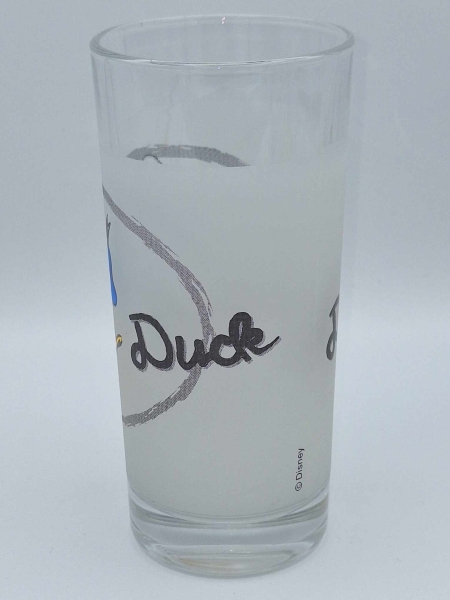 4x Donald Duck Trinkglas Walt Disney